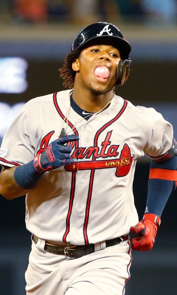 Acuña homers off Ureña, flings bat during showy trot